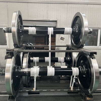 Bộ bánh xe đường sắt 1000mm cho xe tải 22.9T
