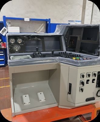 Bảng điều khiển buồng lái đầu máy xe lửa để điều phối (Xuất khẩu)