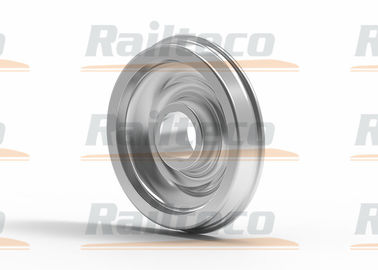 400mm - 1250mm Thép bánh xe đường sắt, bánh xe xe lửa tùy chỉnh kích thước