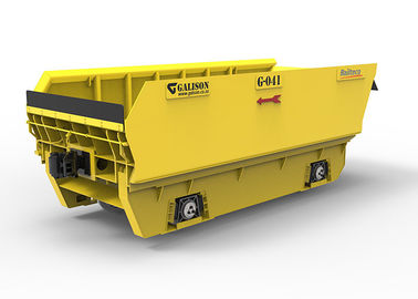 Xe tải đường sắt màu vàng, 20m3 xe lửa khai thác mỏ để vận chuyển quặng mỏ