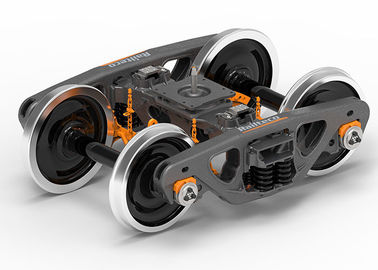 Sức mạnh cao 4 Wheel Bogie Ø863mm Diameter Wheels Hoạt động thuận tiện