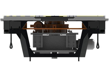 Máy quay bánh xe điện 1425 × 1425 × 550mm cho tàu / xe lửa