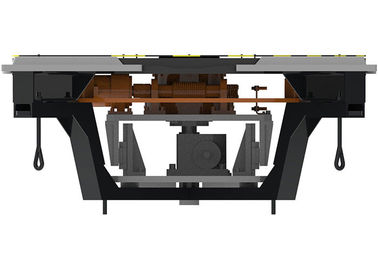 Máy quay bánh xe điện 1425 × 1425 × 550mm cho tàu / xe lửa