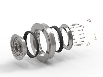 Lốp đường sắt thép đàn hồi Thuốc giảm tiếng ồn Lốp đàn hồi Tiêu chuẩn AAR / TSI / IRIS