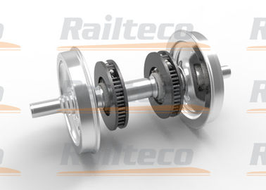 Bộ bánh xe đường sắt đường hẹp 838mm EA1N Axle TB / AAR Standard