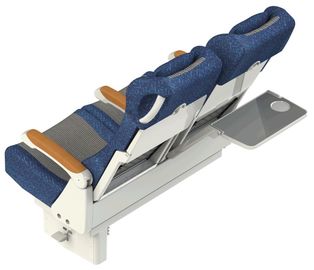 Vật liệu tùy chọn Chiếc ghế khách hạng hai 450mm - 1140mm