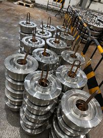 Railteco Minecart bánh xe sắt phụ tùng tiêu chuẩn cao