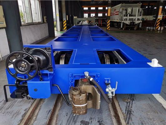 Đường sắt container flat wagon 120 kw/h Max Speed Standard