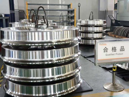 AAR Carbon Steel Rail Wheels 920mm Lốp hành khách cho đường sắt